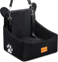 Dog Car Seats for Small/Medium Dogs up to – Essentials for Dogs - black