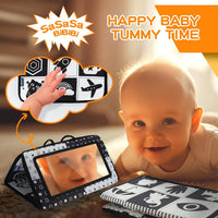 Starrykids 6-in-1 Montessori toys for babies 0-6 months with spinning drum and tummy time mirror - view 7