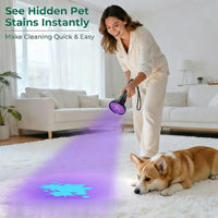 UV Flashlight Black Light - 100 LED - image 2