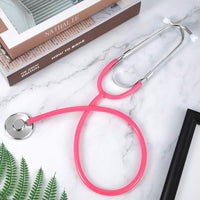 meekoo 2 Pack Kids Stethoscope Toy Halloween Cosplay Costume - Pink, Black - image 4
