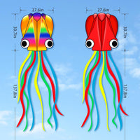 Yfafengs large octopus kite in waterproof cloth for kids and adults - view 17
