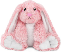 Bunny Microwavable & Weighted Stuffed Animals - Pink Bunny
