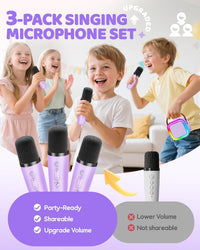 IROO Mini Karaoke Machine for Kids - Lilac - image 3