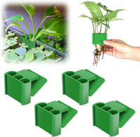 2 Pk Upgraded Aquarium Plant Holder - Green 4