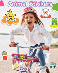 Apakkai 600 Pcs Cute Stickers for Kids - 300PCS - image 2