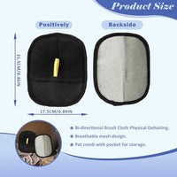 Pet Hair Removal Glove for Cats & Dogs, Reusable Cat Dog Electrostatic Hair Remover, Efficient Grooming Gloves for Pet Hair, Pet Hair Removal Glove for Couch, Furniture, Carpet, Curtain (2 Pcs)