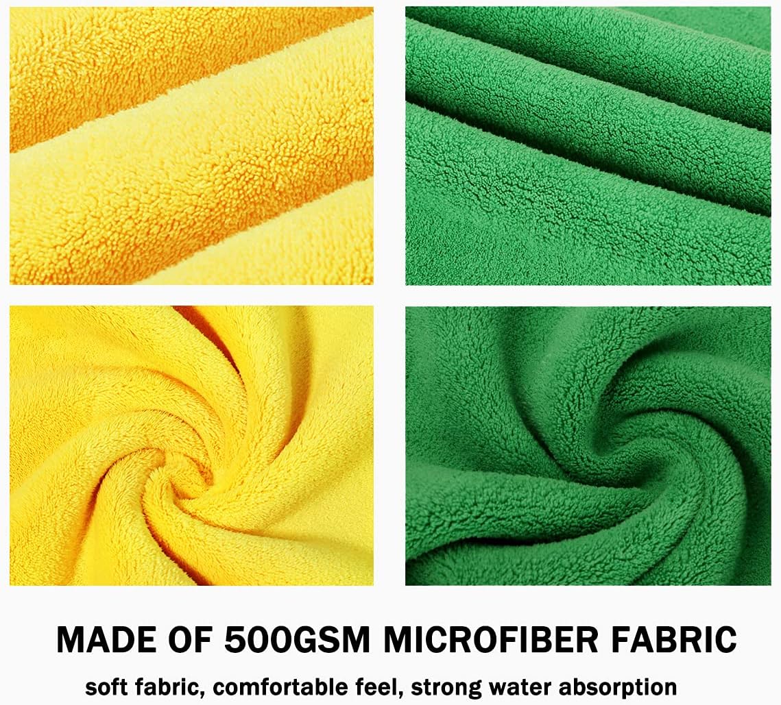 2 Pack Dog Towels Super Absorbent Pet Bath Towel Microfiber Dog - 2 x Large - image 4