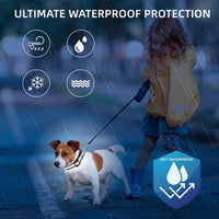 Super Bright LED Dog Collar, Waterproof Light up Collars – Essentials for Dogs - XS(Width:0.6",Length:8" - 11.5") / White - image 3