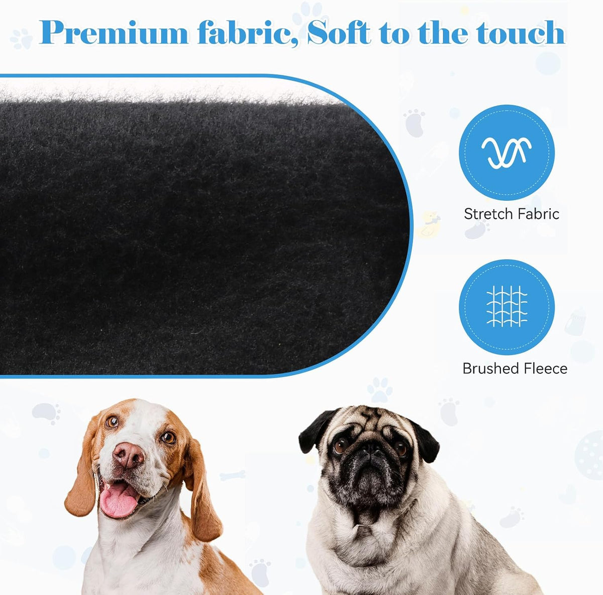 Dog Sweaters for Large Dogs Security Dog Hoodie Soft Brushed Fleece - X-Large - image 3
