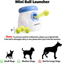 Pet Prime Automatic Dog Ball Thrower Launcher for Small and Medium - Mini Ball Launcher - image 4