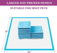 100 Count Large Dog & Cat Puppy Pee Pads - 30" x 28" (30 Count) - image 2