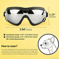 Dog Goggles for Small Breeds - Small / Black - image 4