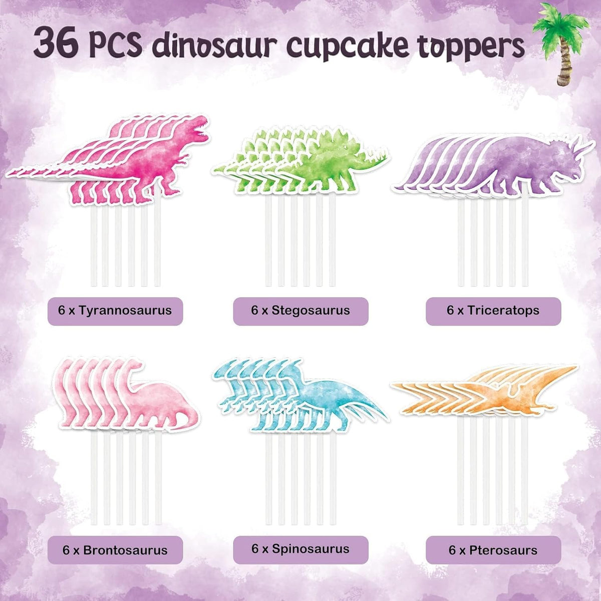 WERNNSAI 36 farm cupcake toppers with cow, pig, sheep, horse and house designs - view 19