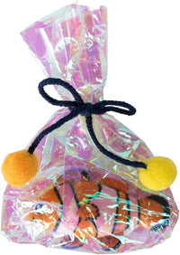 Fringe Studio, Off THE Scales Durable Cotton Canvas Cat Toy - Clownin' Around