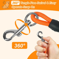 Vivifying Floating Long Dog Leash - 20ft / Orange - image 4