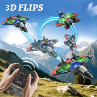 4DRC V32 Foam Remote Control Airplanes RC Planes for Kids Adults - Orange-3 Batteries - image 3