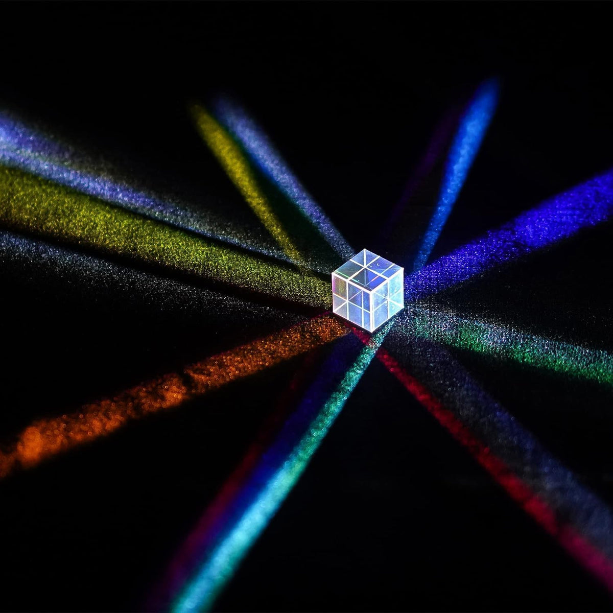 Colorful 20mm K9 Optical Crystal Glass Prism For Physics Teaching – Fun for Kids & Family - 15mm X-Cube - image 3