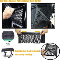 DYKESON Dog Car Net Barrier Pet Barrier with Car Mesh Organizer - image 4