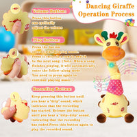 Dancing Talking Giraffe Toy, Singing Giraffe Baby Toys for Kids – Fun for Kids & Family - Giraffe - image 4