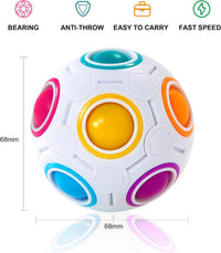 Vdealen Magic Rainbow Puzzle Ball - White - image 2