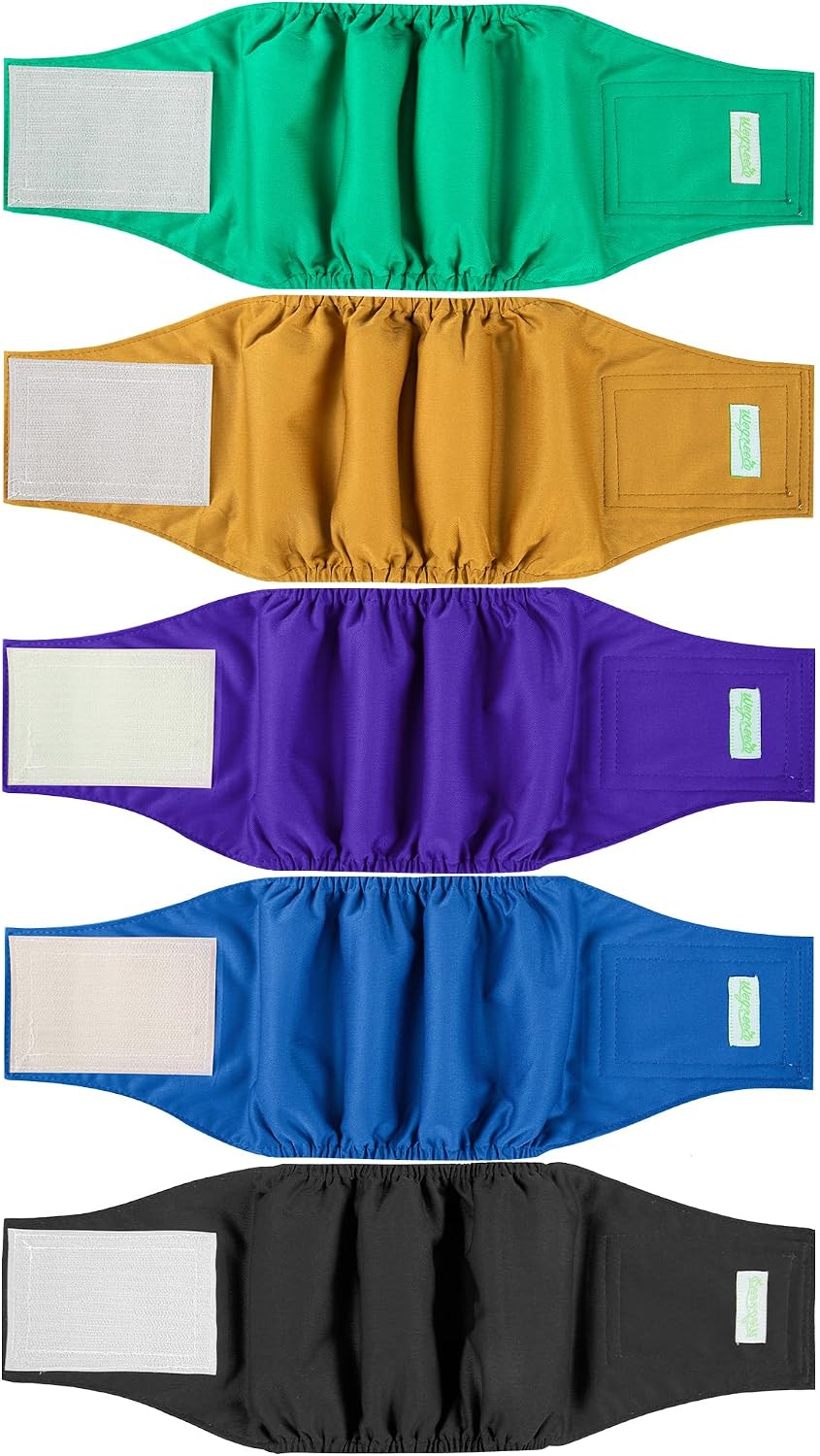 wegreeco Small Dog Diapers Male - Purple Gold / Large / 5