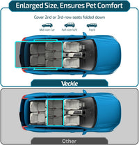 SUV Cargo Liner for Dogs - Trunk Cover with Side Walls for Compact SUV – Essentials for Dogs - Black / Medium (With Flaps) 80" - image 3