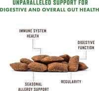 Rocco & Roxie Cat Probiotic Health Supplement for Cats, Prebiotic and Postbiotic for Digestive + Gut Support, Constipation Relief, Anti Diarrhea, Supplements & Vitamins, Chicken Flavored Crunchy Chews