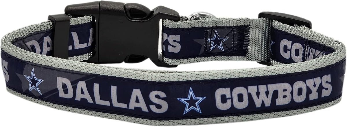 NFL Vikings Dog & Cat Collar - Dallas Cowboys / Large - image 2