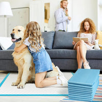 IMMCUTE Large Dog Pee Pads 28"x30"-50 Count | Large Puppy Pee Training Pads Super Absorbent & Leak-Proof | Disposable Pet Piddle and Potty Pads for Puppies | Dogs | Doggie