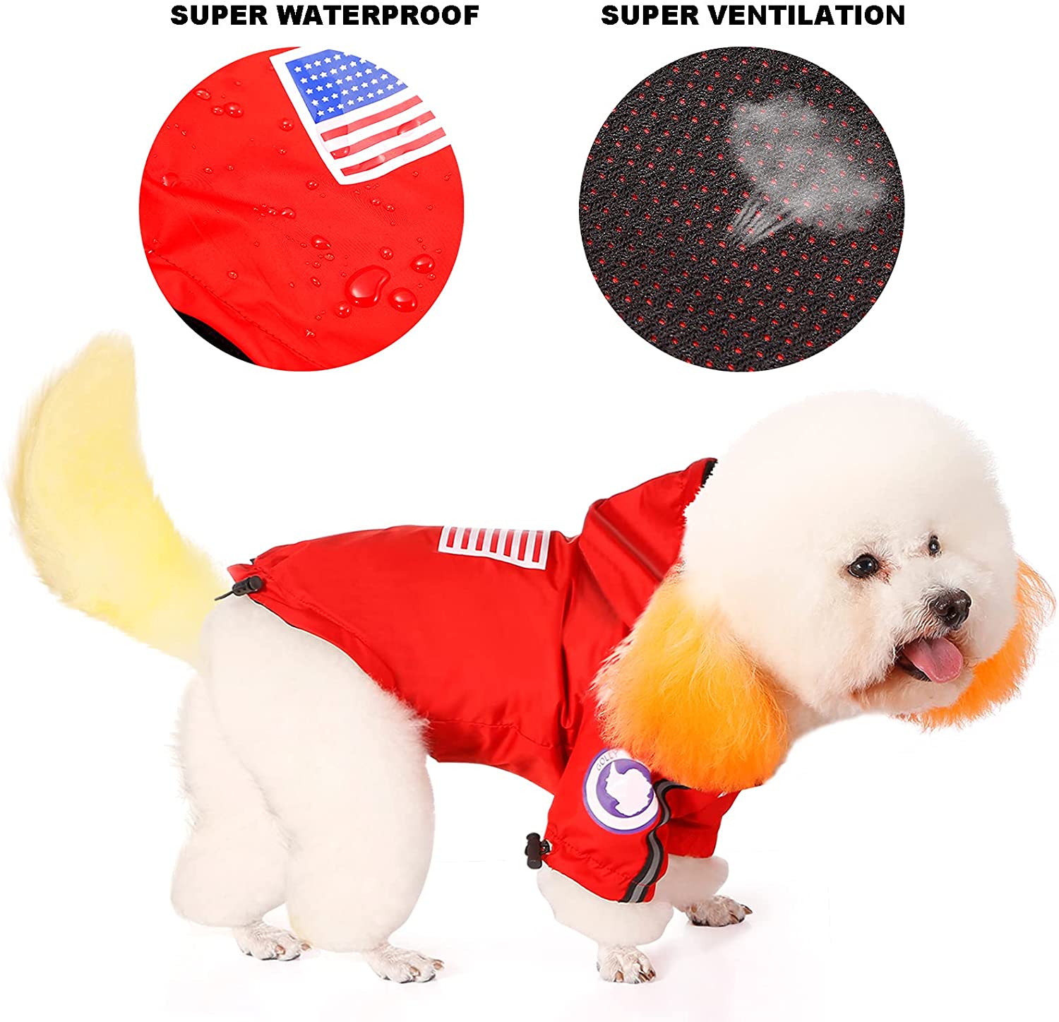 The Dog Face Pet Raincoat - BIG FRENCHIES