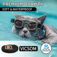 4 Pack Flea and Tick Collar for Cats, 32 Months Treatment, Waterproof Adjustable Kitten Flea Collar, Flea Prevention, Black