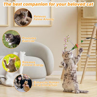 Cat Insect Feather Toys Replacement Cat Toy Wand Refills - Style 8 - image 4