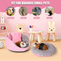 Guinea Pig Hideout, Guinea Pig Bed - Pink Couch - image 4