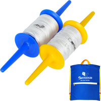 Simxkai Spool, Twisted Kite Line - 2pack(Blue Yellow)