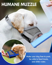 Dog Muzzle, Soft Air Mesh Muzzles for Large Sized Dogs - Grey / XL - image 3