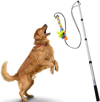 YES4QUALITY Flirt Pole for Dogs - Flirt Pole