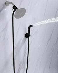 G-Promise 2 Mode Dog Shower Attachment with Extra Long Hose Adhesive - 78 Inch Hose / Matte Black - image 4