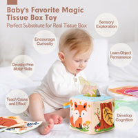 hahaland Baby Tissue Box Toy - image 2