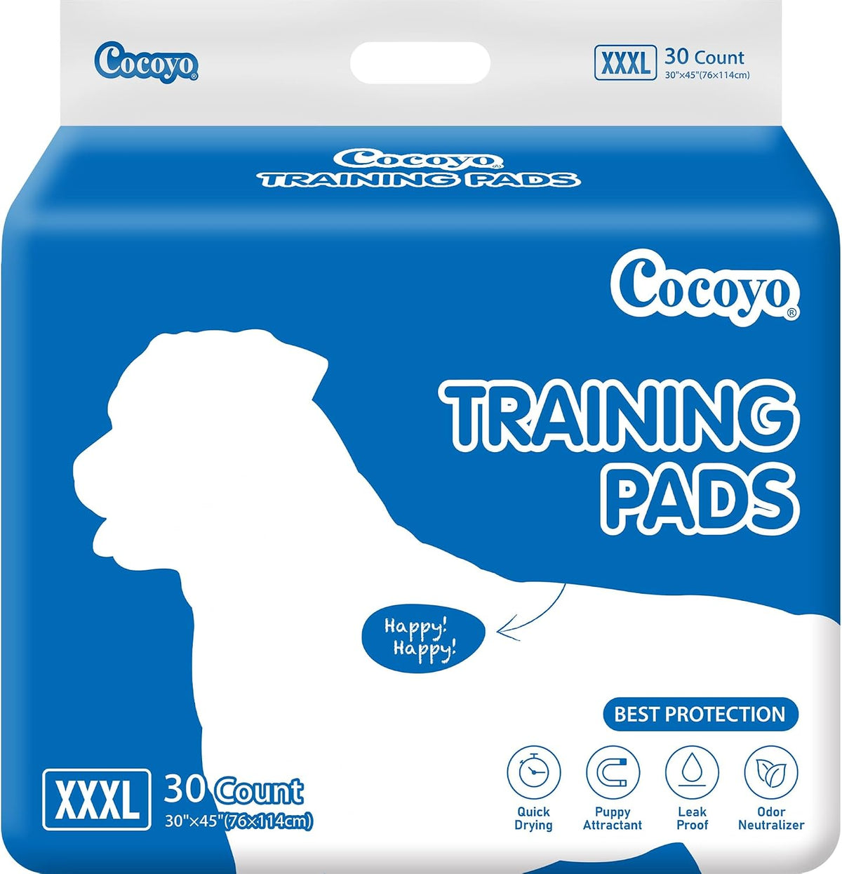 COCOYO Training Pads, 30"X36", XXL - Extra Extra Extra Large / 30.0