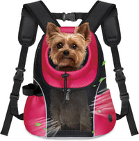 WOYYHO Pet Dog Carrier Backpack - Rethink Pink / Small(2-4.5lbs)