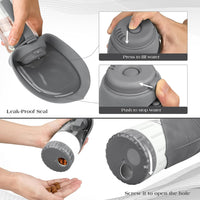 Upgraded Dog Water Bottle - 12oz/Grey - image 4