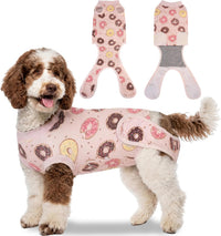 Female Dog Recovery Suit After Spay – 3 Patterns, S–2XL