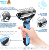 Undercoat Rake for Dogs & Cats - image 2