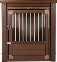 New Age Pet ECOFLEX Large Furniture Style Dog Crate & End Table - Russet / 42.6"L x 27.6"W x 30.9"H - image 2