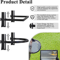 Pryitier Aquarium Floating Plant Barrier - Style-3 - image 2