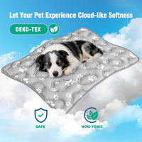 Dog Cooling Mat, Extra Large Cooling Dog Bed Mat for Indoor & Outdoor, Q-Max>0.5, Machine Washable - Grey / XX-Large - image 2