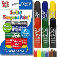 The Pencil Grip Kwik Stix NEON Solid Tempera Paint - Assorted