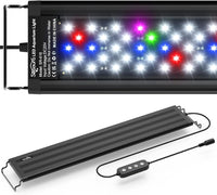 SEAOURA Led Aquarium Light for Plants-Full Spectrum Fish Tank Light - for 18-24 inch tank