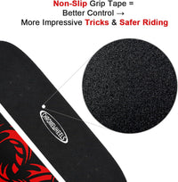 ChromeWheels 31 inch Skateboard Double Kick Skate Board Cruiser - Red - image 3