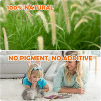 Sofier Timothy Hay Sticks - 44Pcs Natural Chews for Teeth - Handmade Rabbit & Guinea Pig Toys - Chinchilla, Rat, Hamster, Gerbil